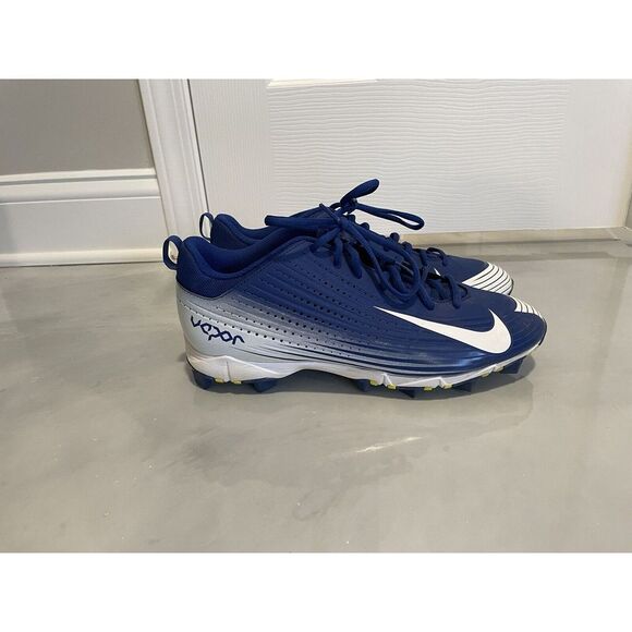 Nike Vapor Max Cleats Men\'s 11.5 White And Blue‎ main image 4